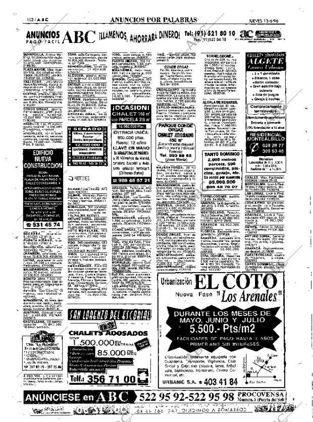 ABC MADRID 13-06-1996 página 112