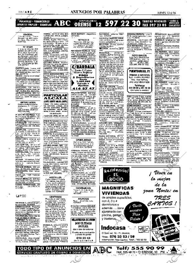 ABC MADRID 13-06-1996 página 116