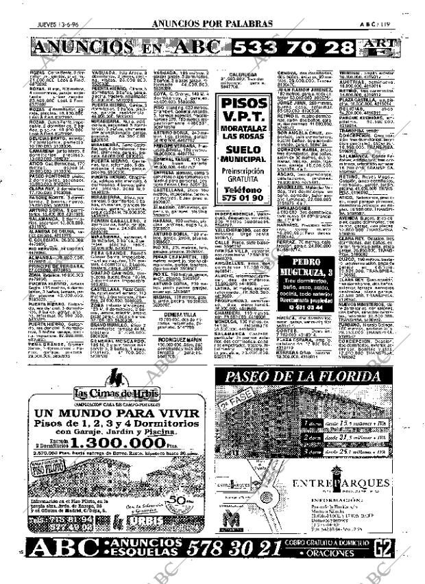 ABC MADRID 13-06-1996 página 119