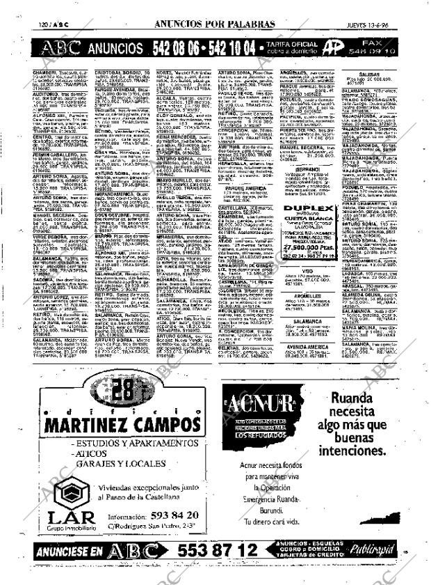 ABC MADRID 13-06-1996 página 120