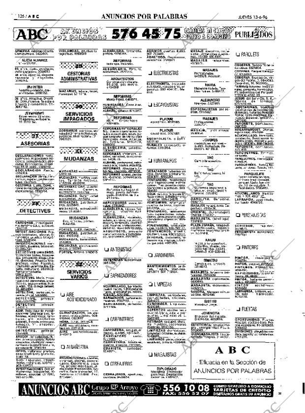 ABC MADRID 13-06-1996 página 126