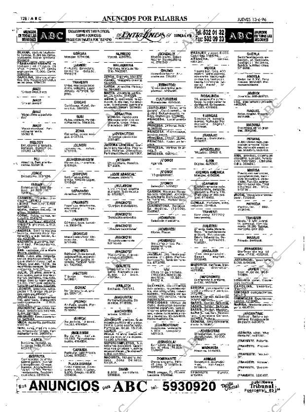 ABC MADRID 13-06-1996 página 128