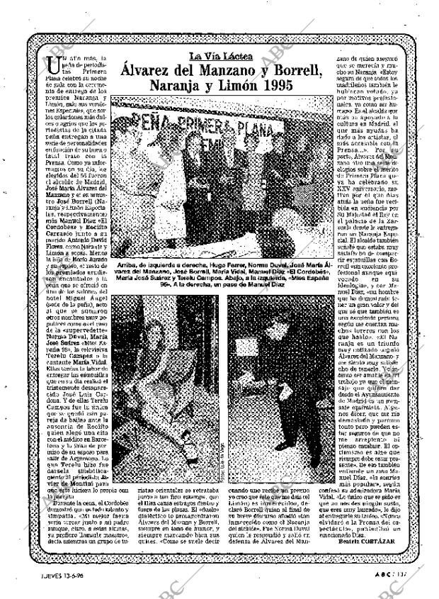 ABC MADRID 13-06-1996 página 137