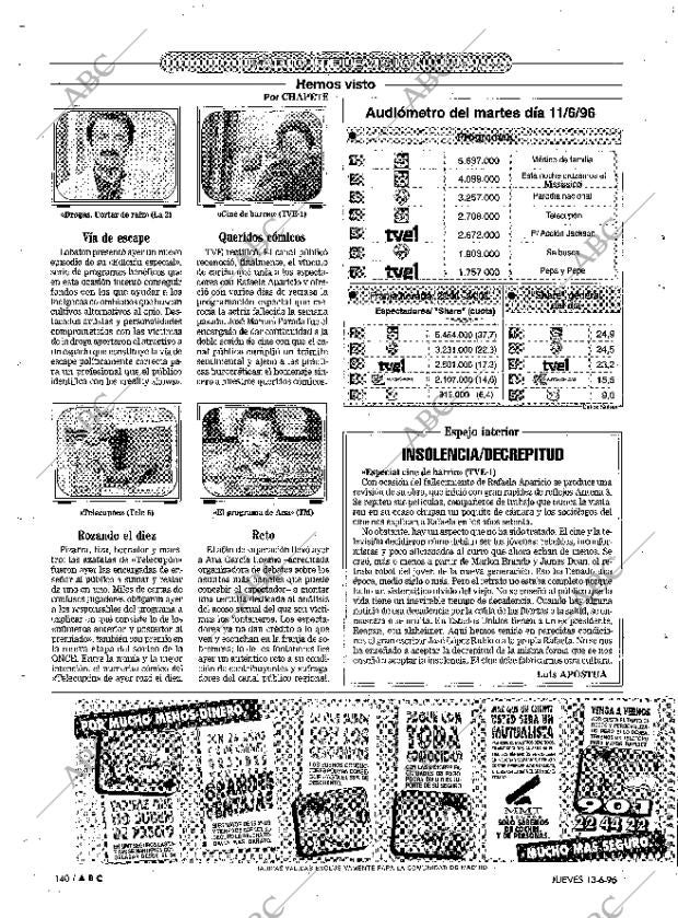 ABC MADRID 13-06-1996 página 140