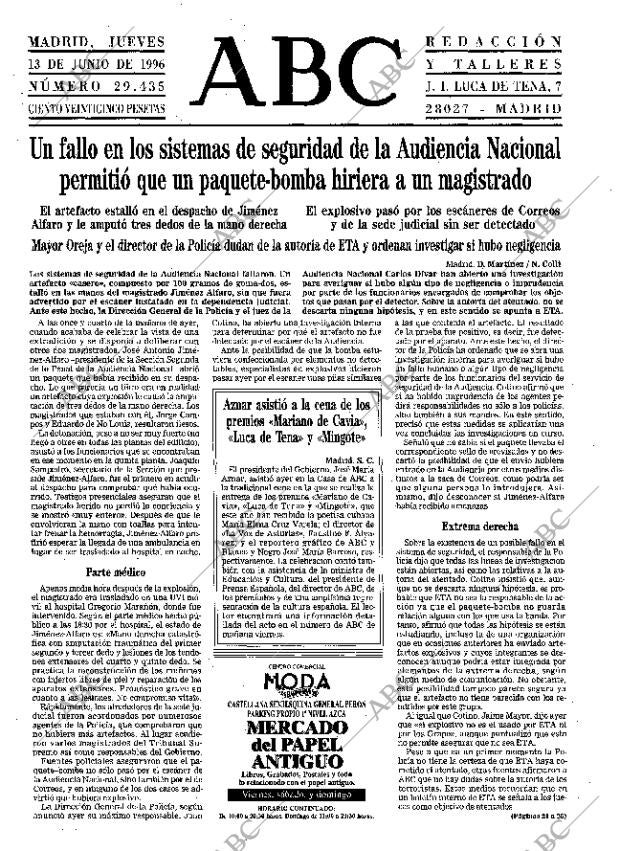 ABC MADRID 13-06-1996 página 15