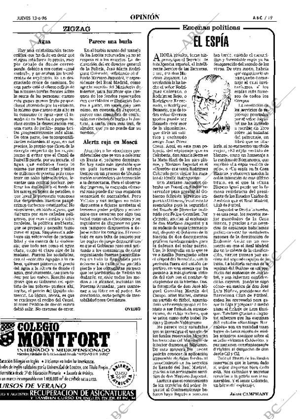 ABC MADRID 13-06-1996 página 19