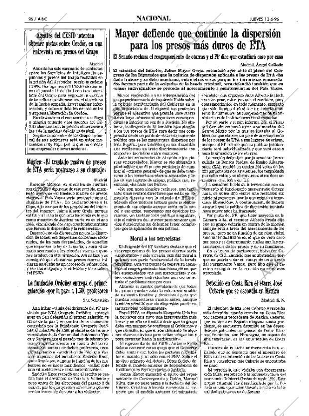 ABC MADRID 13-06-1996 página 26