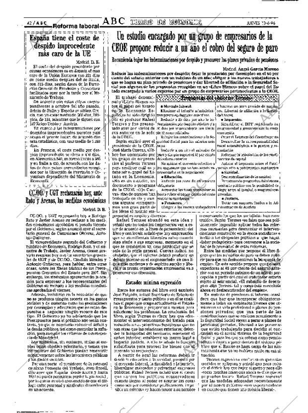 ABC MADRID 13-06-1996 página 42