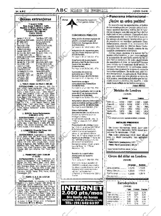 ABC MADRID 13-06-1996 página 54