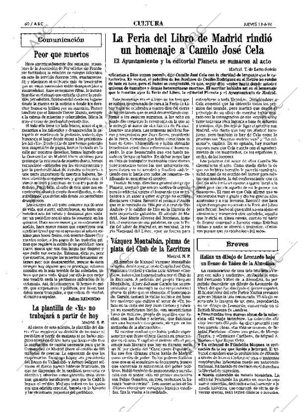 ABC MADRID 13-06-1996 página 60