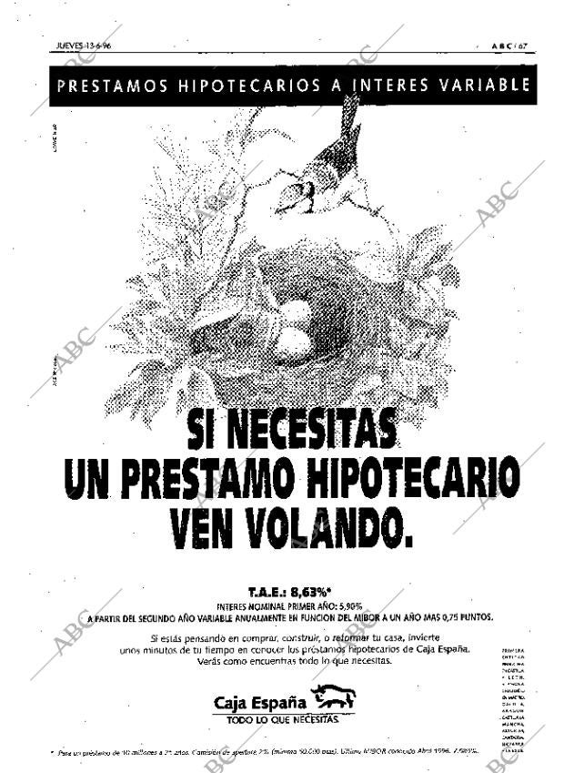 ABC MADRID 13-06-1996 página 67