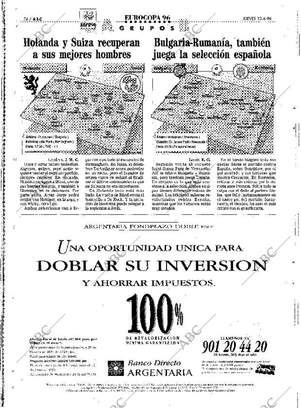 ABC MADRID 13-06-1996 página 76