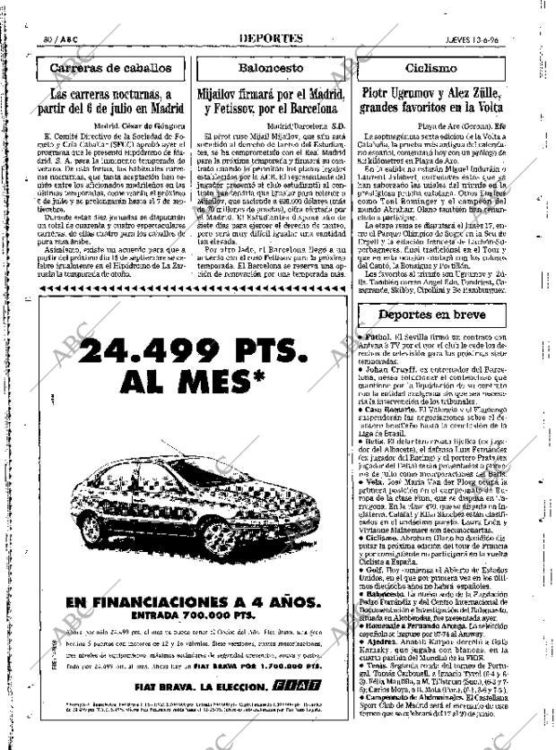 ABC MADRID 13-06-1996 página 80