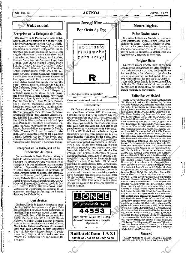 ABC MADRID 13-06-1996 página 82