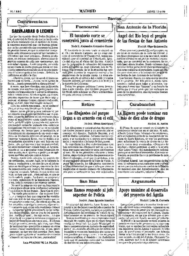 ABC MADRID 13-06-1996 página 90