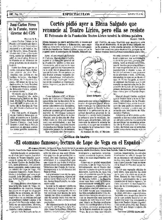 ABC MADRID 13-06-1996 página 94
