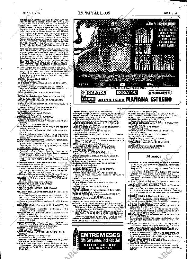 ABC MADRID 13-06-1996 página 99