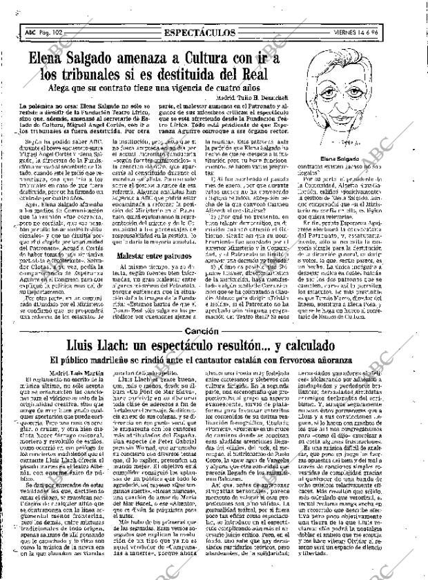 ABC MADRID 14-06-1996 página 102