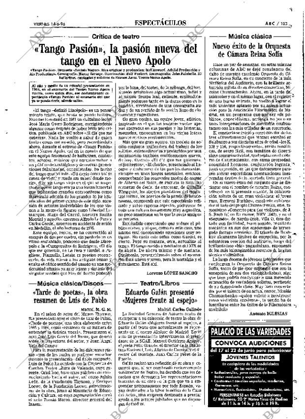 ABC MADRID 14-06-1996 página 103
