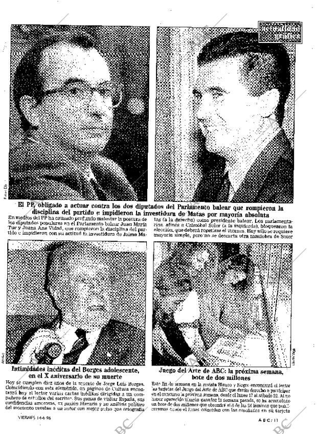 ABC MADRID 14-06-1996 página 11