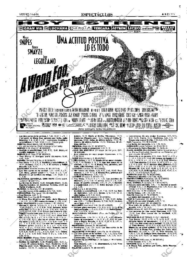 ABC MADRID 14-06-1996 página 111