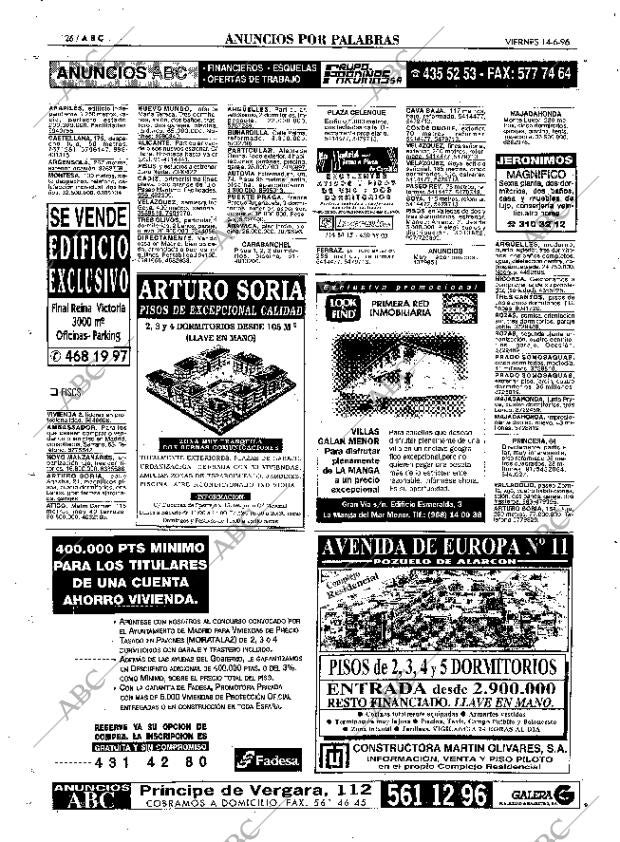 ABC MADRID 14-06-1996 página 126