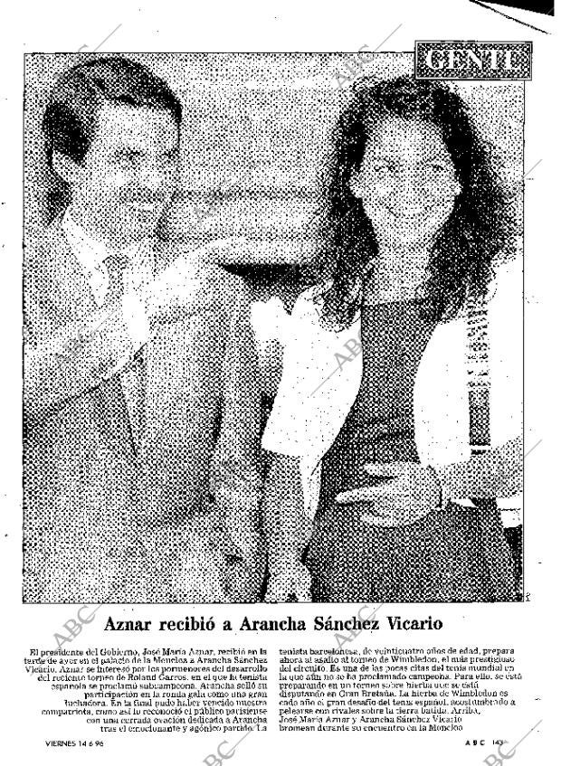 ABC MADRID 14-06-1996 página 143