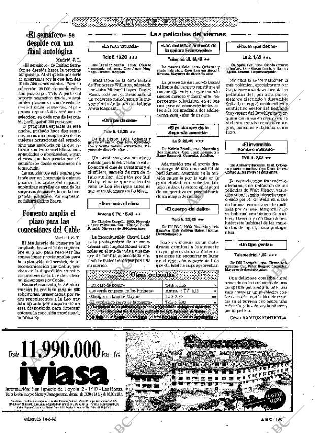 ABC MADRID 14-06-1996 página 149