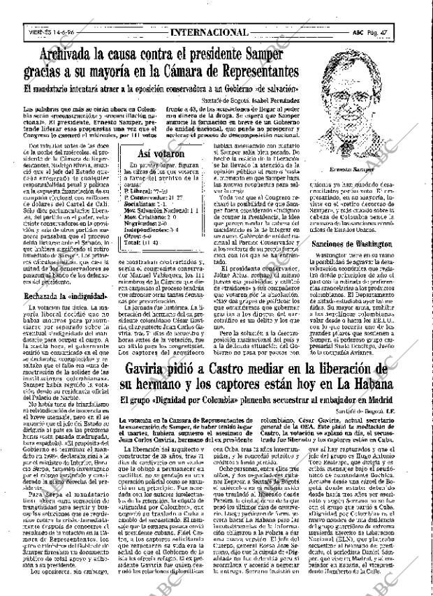 ABC MADRID 14-06-1996 página 47