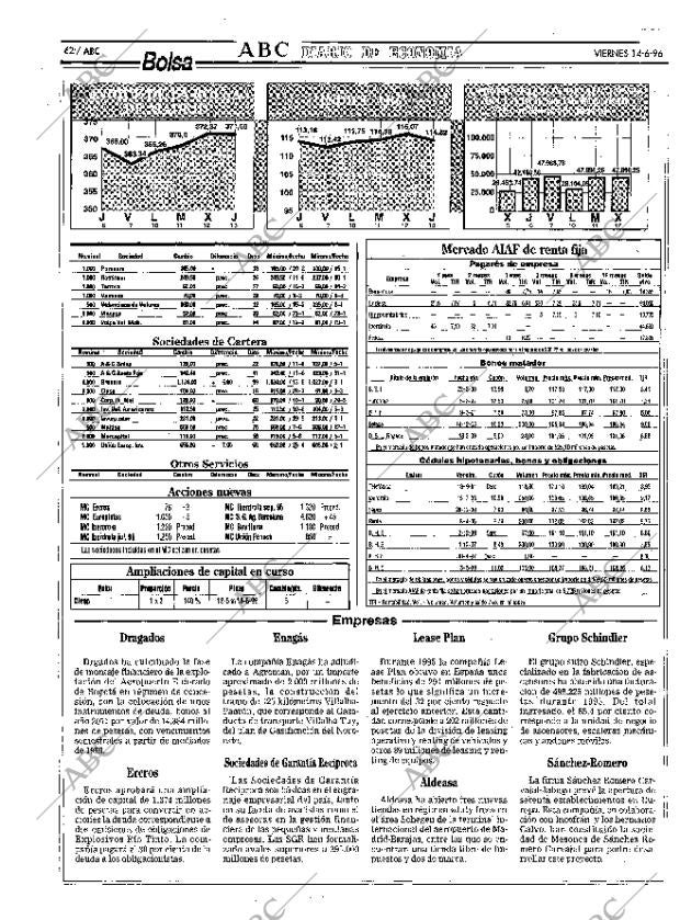 ABC MADRID 14-06-1996 página 62