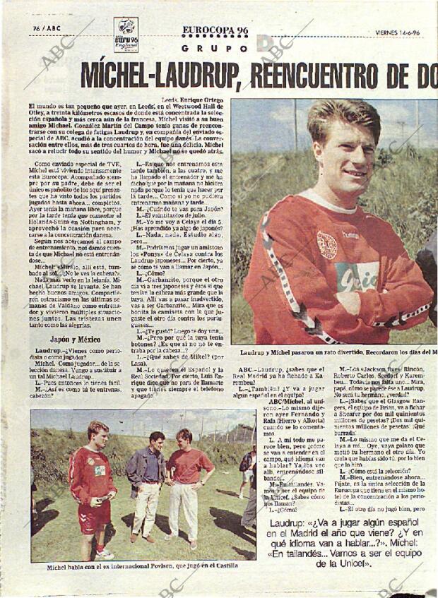 ABC MADRID 14-06-1996 página 76