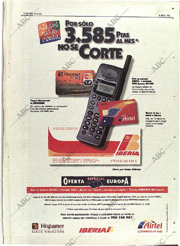 ABC MADRID 14-06-1996 página 95