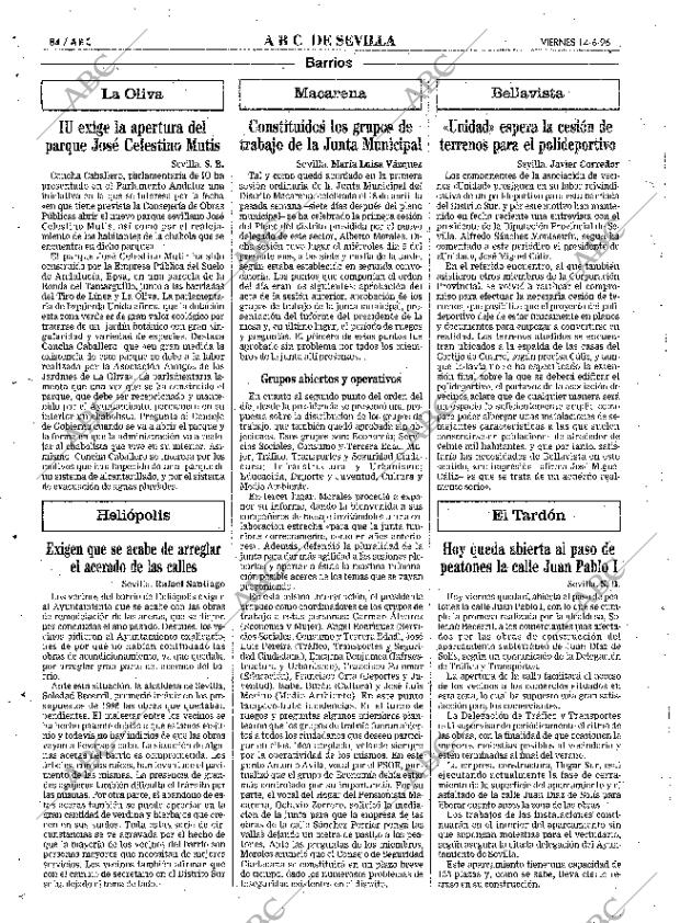 ABC SEVILLA 14-06-1996 página 84
