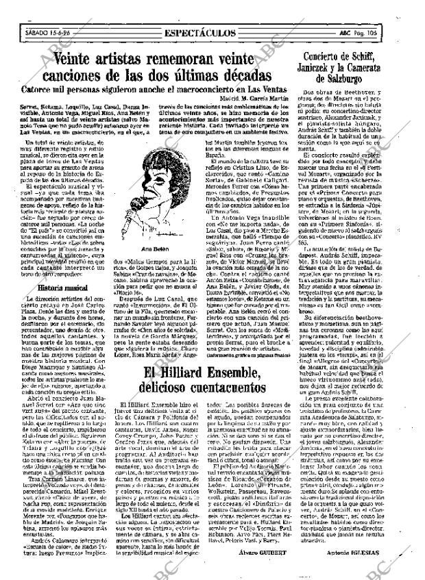 ABC MADRID 15-06-1996 página 105