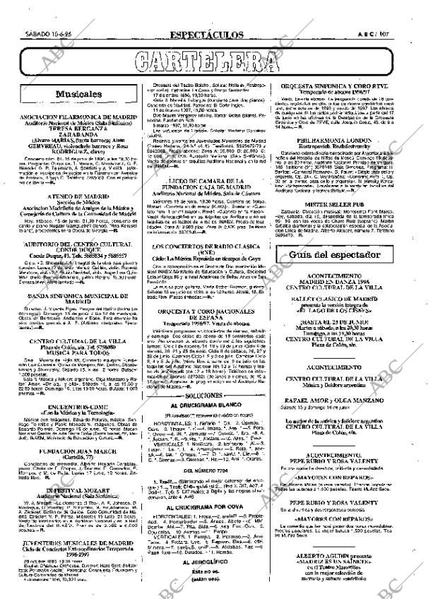 ABC MADRID 15-06-1996 página 107