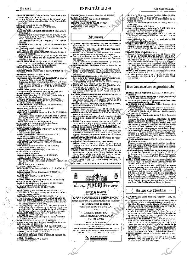 ABC MADRID 15-06-1996 página 110