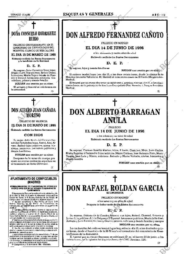 ABC MADRID 15-06-1996 página 113