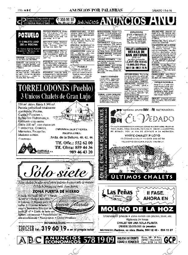 ABC MADRID 15-06-1996 página 118