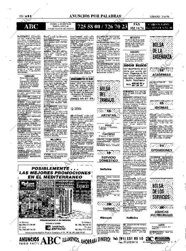 ABC MADRID 15-06-1996 página 122