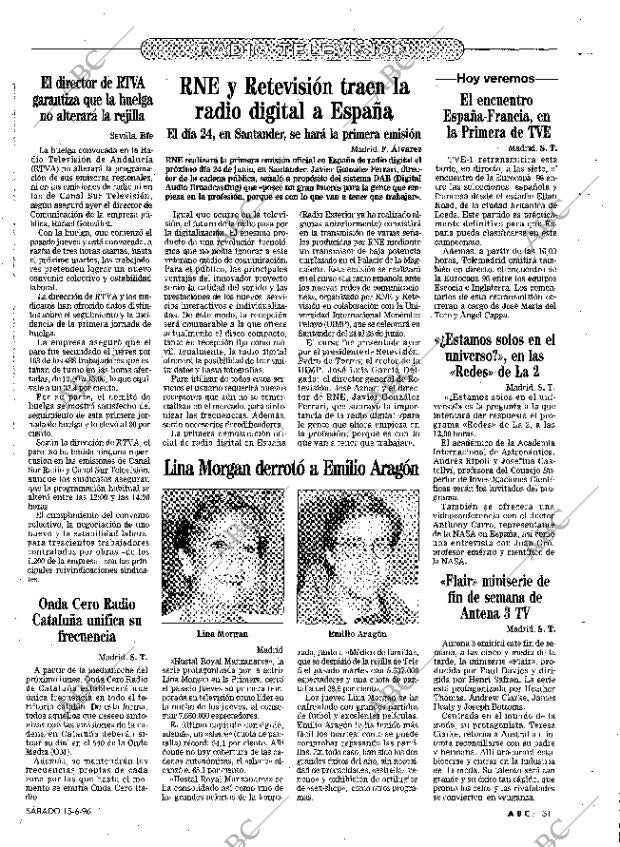 ABC MADRID 15-06-1996 página 131