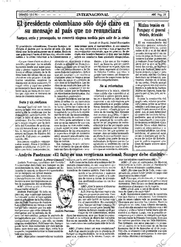 ABC MADRID 15-06-1996 página 35