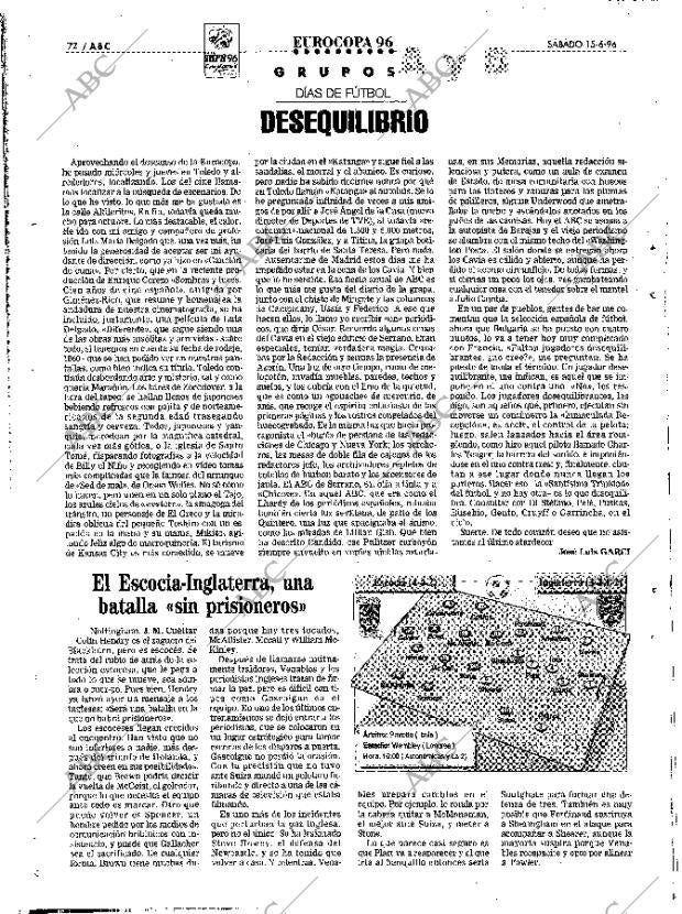 ABC MADRID 15-06-1996 página 72