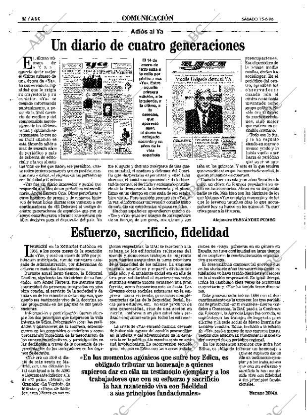 ABC MADRID 15-06-1996 página 86