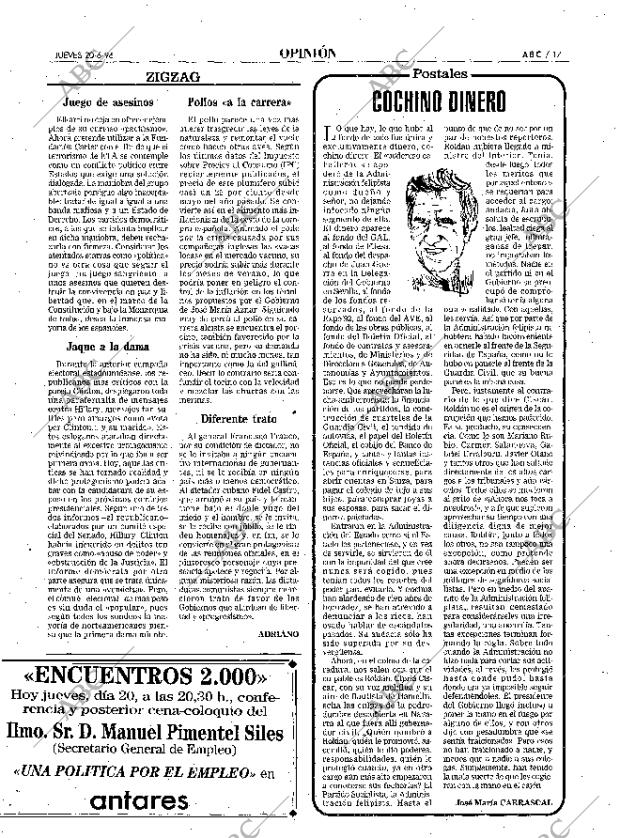 ABC SEVILLA 20-06-1996 página 17