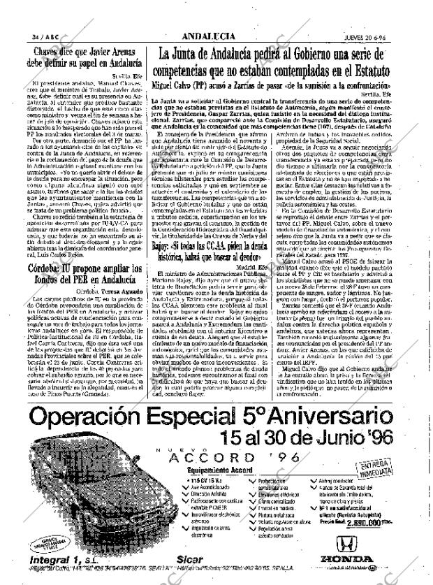 ABC SEVILLA 20-06-1996 página 34