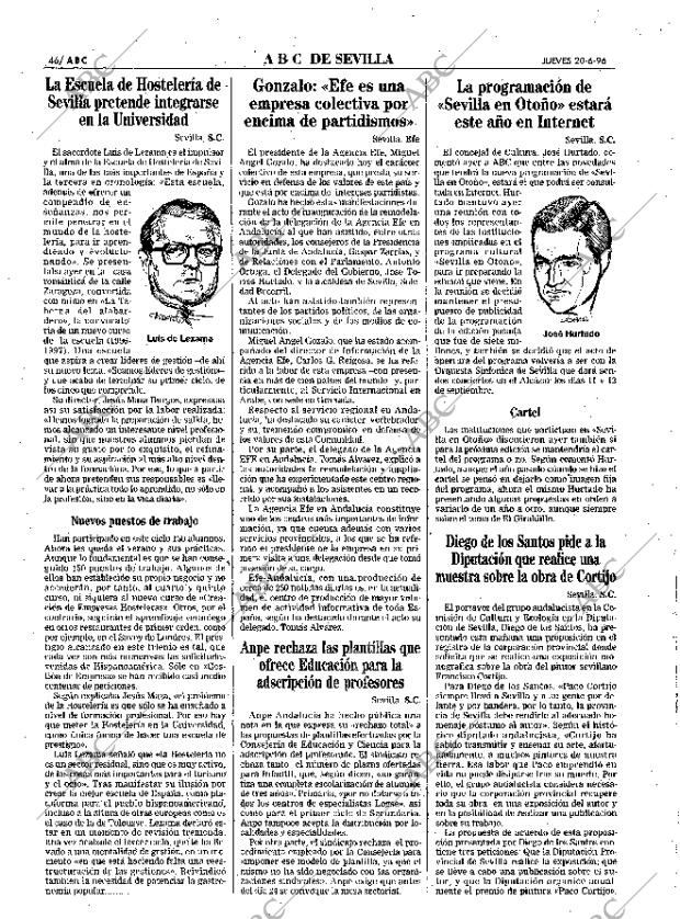 ABC SEVILLA 20-06-1996 página 46