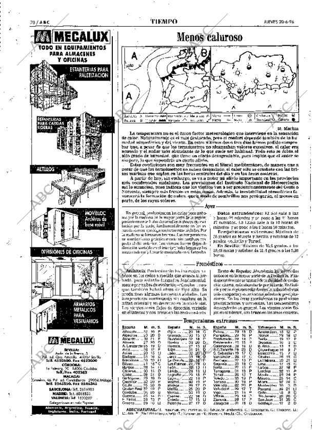 ABC SEVILLA 20-06-1996 página 70