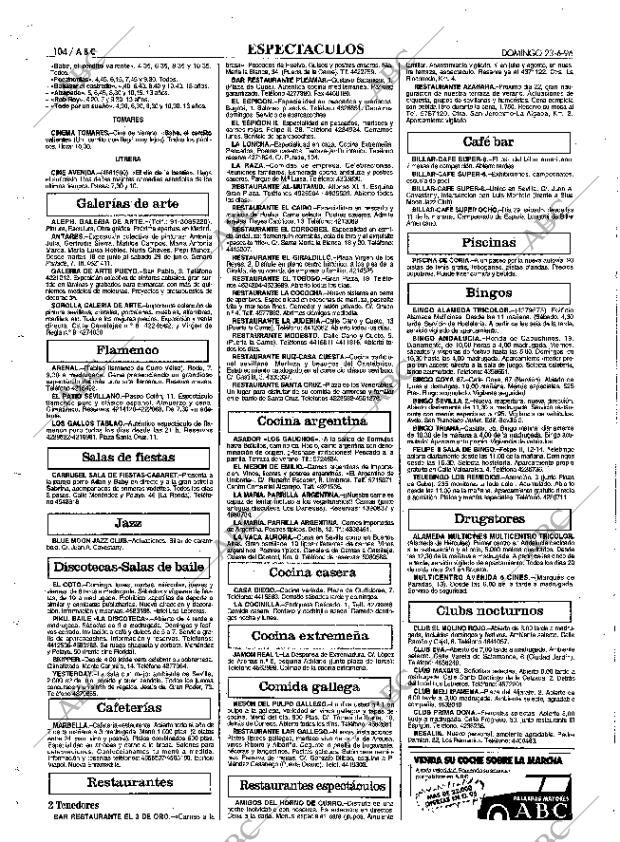 ABC SEVILLA 23-06-1996 página 104