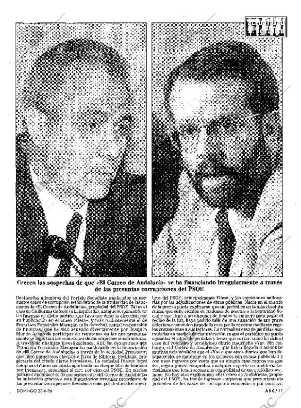 ABC SEVILLA 23-06-1996 página 11