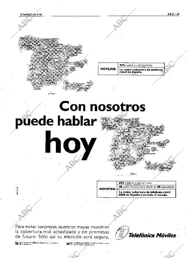 ABC SEVILLA 23-06-1996 página 49
